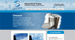 Desktop Screenshot of klimatech.cz