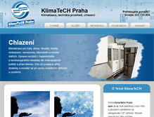 Tablet Screenshot of klimatech.cz